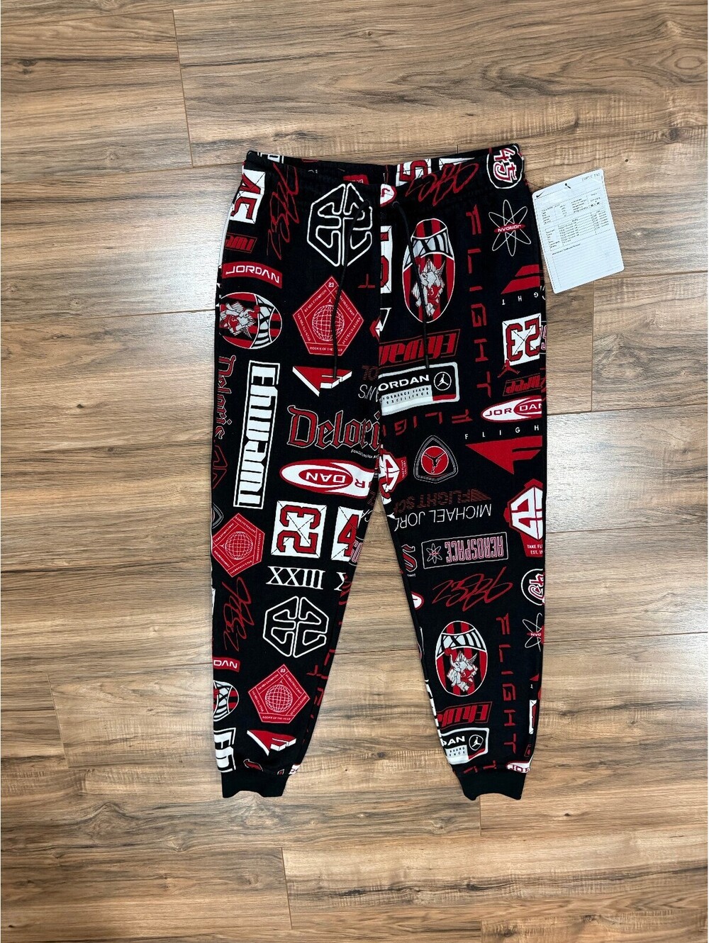 Jordan Essentials Men's All Over Printed Fleece Pants